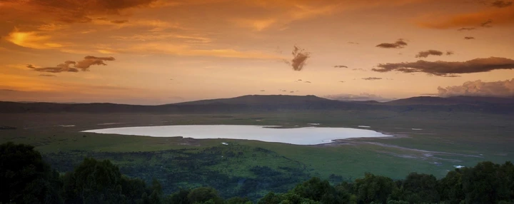 Enjoy a sunset like no other at Ngorongoro crater, Tanzania