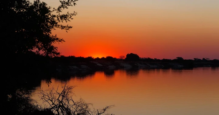 Experience captivating sunsets in Caprivi, Namibia