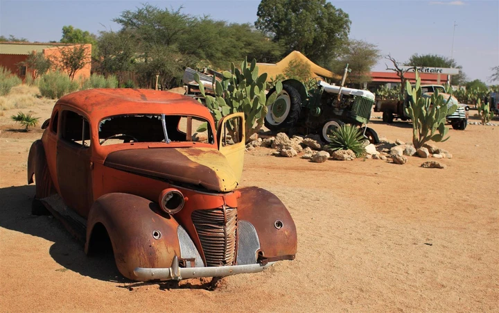 Autowracks in Erongo 