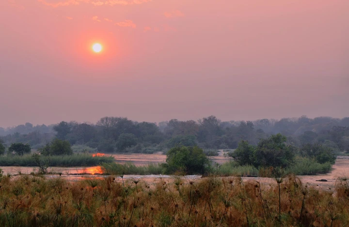Enjoy a heart-warming sunset in Rundu after a day of exploring, Namibia