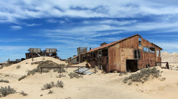 Ruines à Pomona, aux abords de Lüderitz