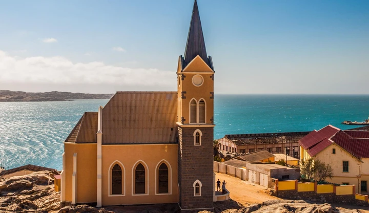 Église coloniale allemande à Lüderitz