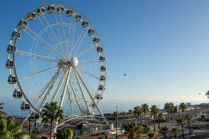 La noria del V&A Waterfront, una de sus principales atracciones