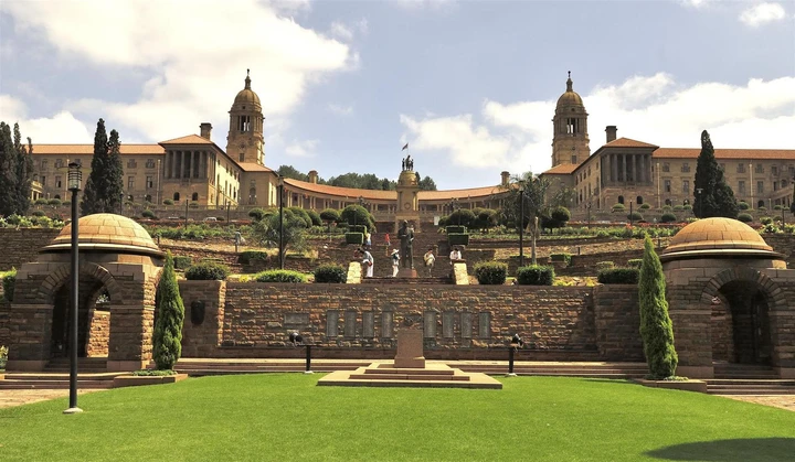 Visit the iconic Union Buildings when touring through Pretoria
