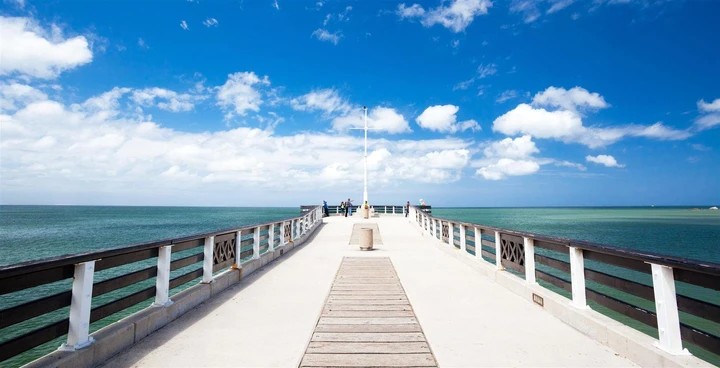 La jetée à Port Elizabeth, Sunshine Coast