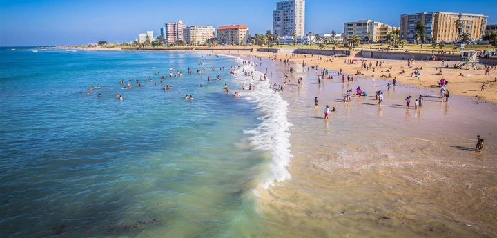 Plage à Port Elizabeth, Sunshine Coast