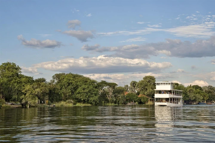 Take a boat cruise along the Lower Zambezi river in Zambia