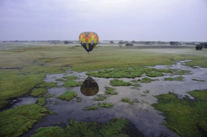 Prenez de la hauteur avec un safari en montgolfière, Parc National de Kafue